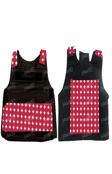 

classic letter flowers plate carrier leather design tactical vests for women men tide street outdoor protective vest cs game body 3056576, Black;green