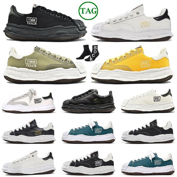 

mmy maison mihara yasuhiro shoes mens trainers women sneakers black white yellow green men womens outdoor shoe sports size 36-45