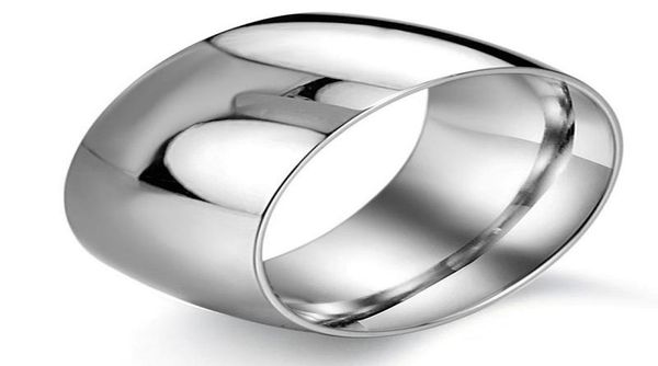 

selling rings stainless steel silver fashion simple wide finger rings for men fashion mens jewelry wedding band new4582287