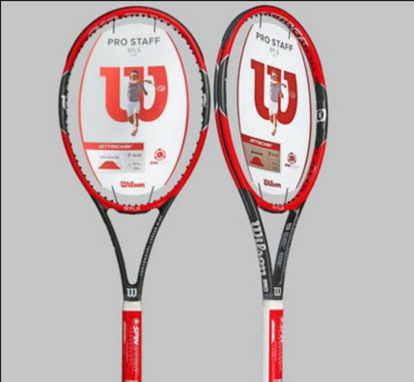 

carbon fiber tennis racket racquets equipped with bag tennis grip racchetta da tennis pro staff rf 97 ls roger federer1502275