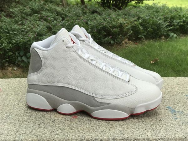 

wolf grey basketball shoes jumpman 13 sports shoes sneakers with og box