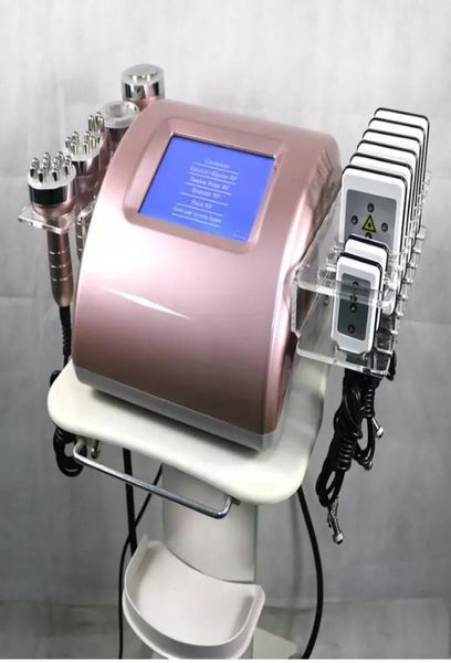 

super 40k cavitation fat reduction slimming machine lipo laser 650nm diode cellulite burning 6 in 1 rf weight loss device9408516