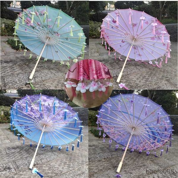 

umbrellas umbrella art oil paper painted chinese traditional umbrella cosplay p prop dance umbrella r230607