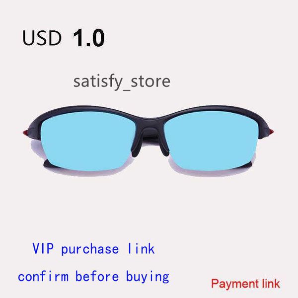 

vip sunglasses purchase link/payment link/according to payment requirements/deposit/transportation fee/prepaid/please contact confirm before, Black