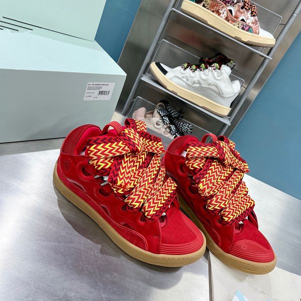 

2023new brand classic designer casual shoes for womens mens flat sneakers panda white black grey fog chunky 0605