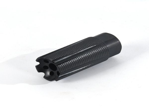 

223 556 1228unef black tactical muzzle brake with jam nut011024112