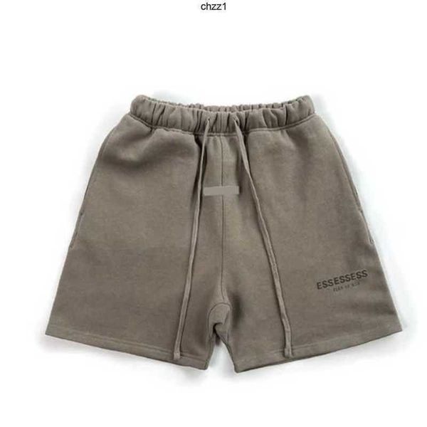 

mens womens designer essentail shorts clothing apparel essen cotton sports fashion short street style tide knee length essent shortsegprqgik, White;black