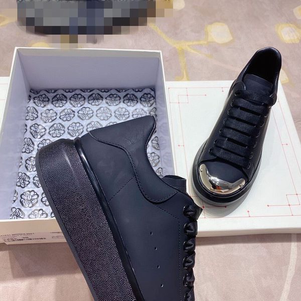 

classics designer brand quality men sneaker casual shoes trainers dress shoes mens leather breathable open for change low outdoor sports sne, Black