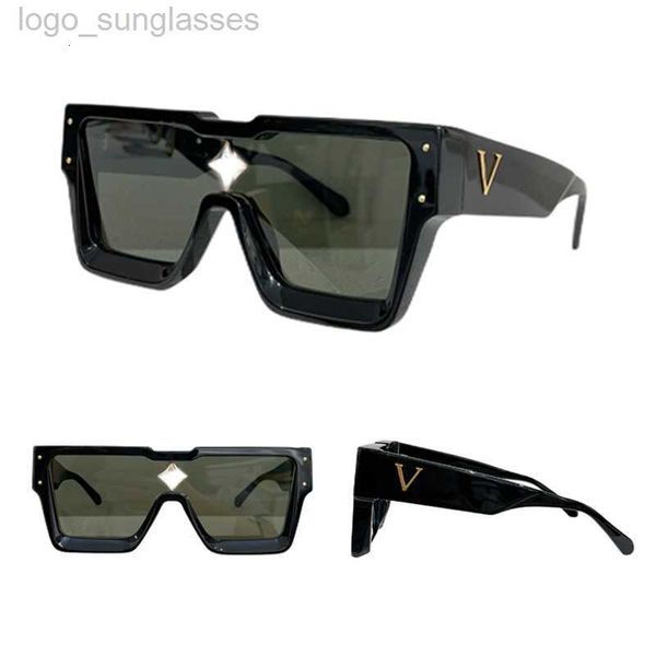 

cyclone sunglasses luxury designer eco eyewear womens fashion large frame square mens oversized glasses sunglasses vintage woman eyeglass z2, White;black