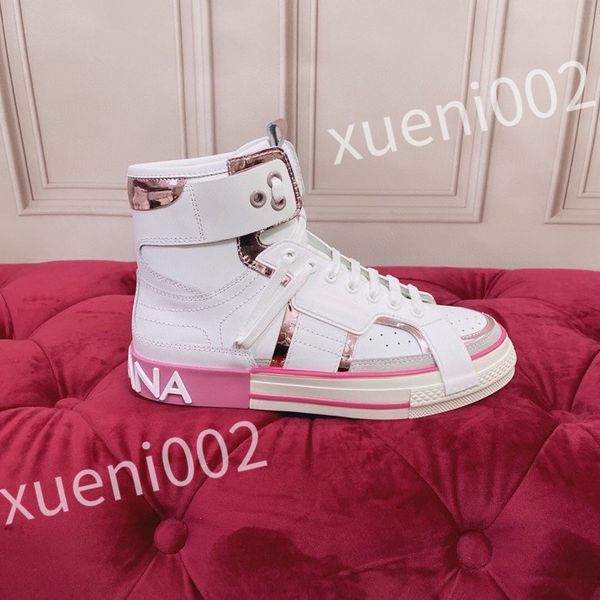 

new luxury fashion designer shoes real leather handmade canvas multicolor gradient sneakers women shoe trainers, Black