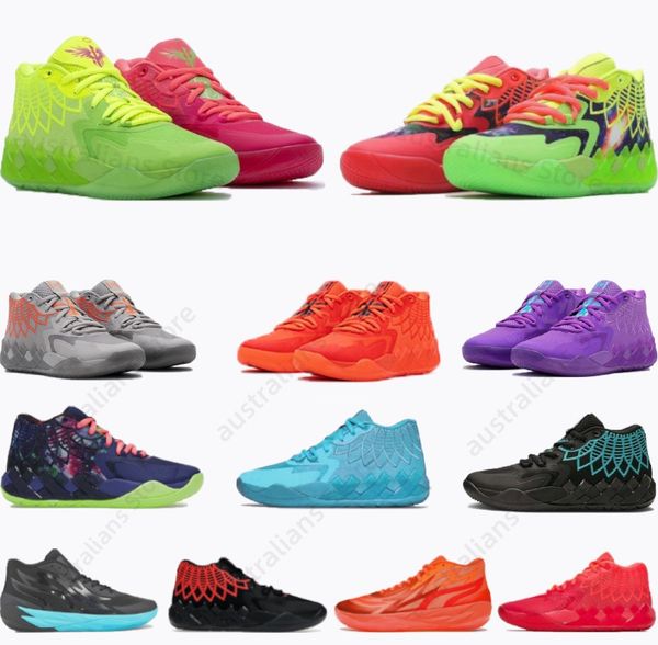

ball mens basketball mb01 sneaker mb.01 designer man melo rick and morty 01 ballls galaxy blue red green black blast queen sneaker trainer u