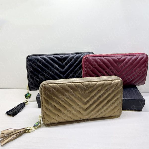 

designer wallet leather wallet women zipper long card holders coin purses woman shows exotic clutch wallets, Red;black