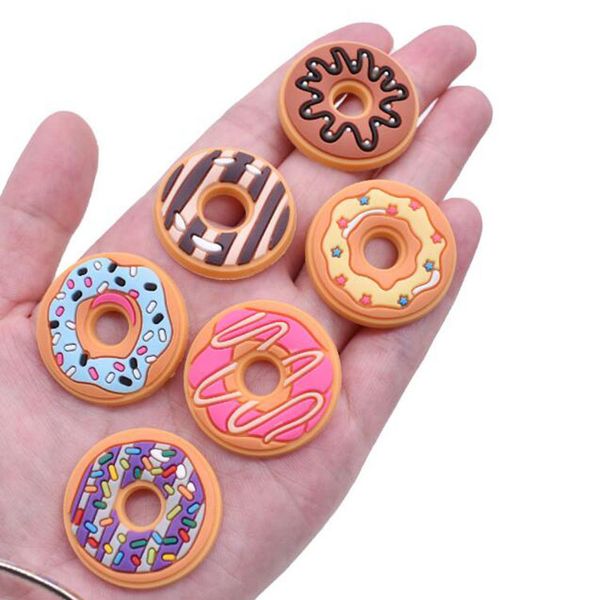 

16styles cartoon sweet food shoe charms clog shoe flower wristband decoration cute colorfuls shoe accessories gift, White;pink