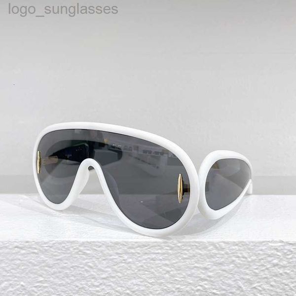 

sunglasses for men and women summer 40108 designers style anti-ultraviolet retro eyewear full frame random, White;black