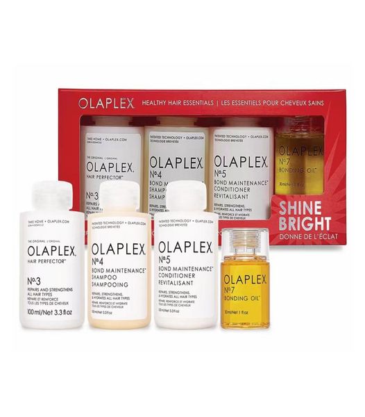 

4pcsset olaplex healthy hair essentials repair dry frizz no3 4 5 7 bond perfector stand alone professional hairs treatment hair 8779218