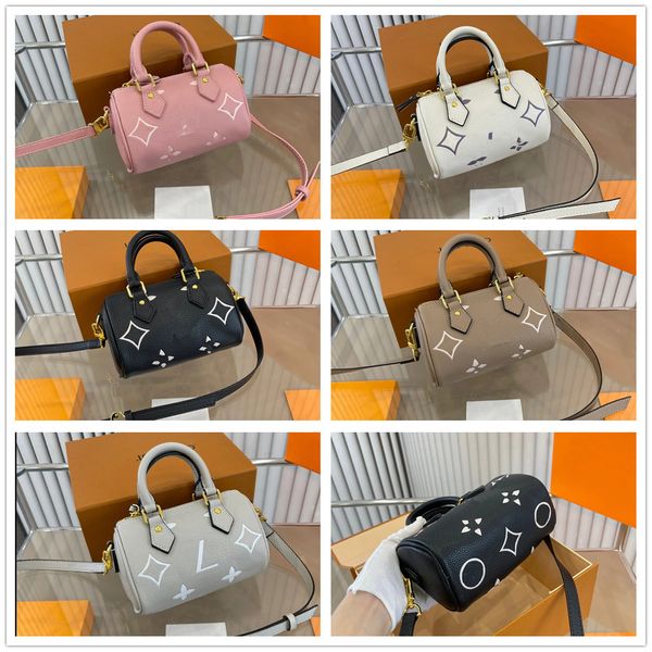 

23ss womens pillow bag luxurys designers mini tote shouder bags shopping nano speedy handbags shouder crossbody women chain handbag embossed