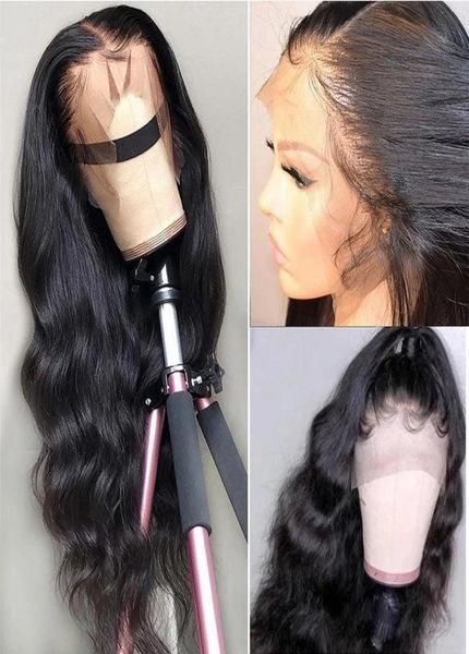 

human hair wigs lace front human hair wigs 134 lace closure wig brazilian body wave wig for black women modernshow lace frontal w6443763, Black;brown