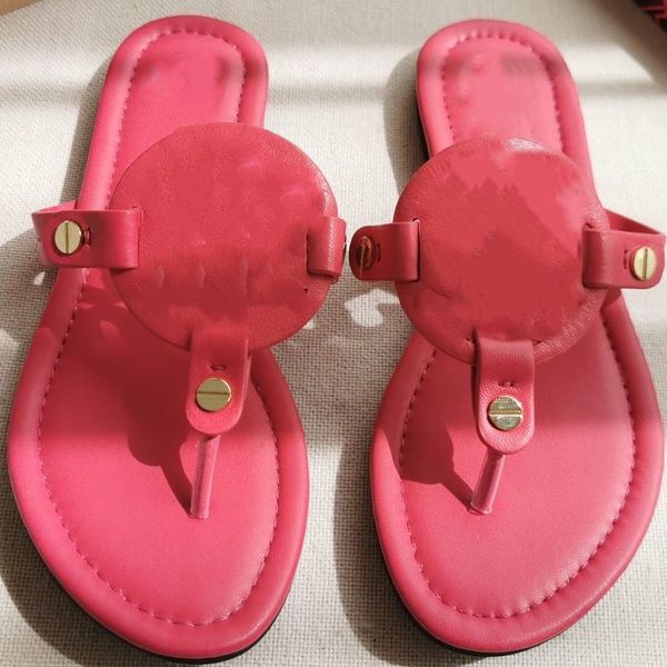

summer beach slippers designer shoes bright women shoes beach flip flops flat heel lady slipper soft cow leather hollow sandals large size 3, Black