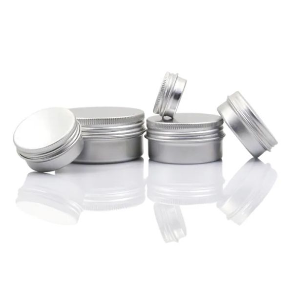 

empty aluminum lipstick container cosmetic cream can tin craft craft bottle sz434