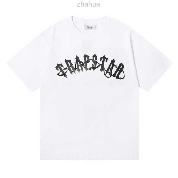 

trapstar designers mens t shirt summer loose tees fashion man casual shirt luxurys clothing street short sleeve women t shirts size s-xxlgmv, White;black