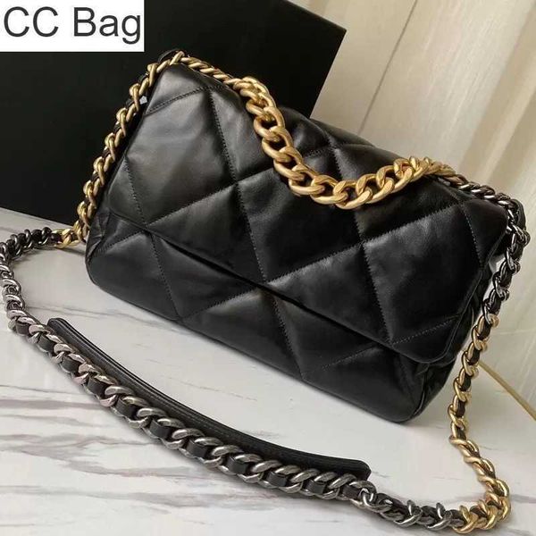 

cc bag 9a designer luxury handbags 19 bag women fashion lambskin soft leather tote purse crossbody metal chain flap shoulder bags 9c8u, White
