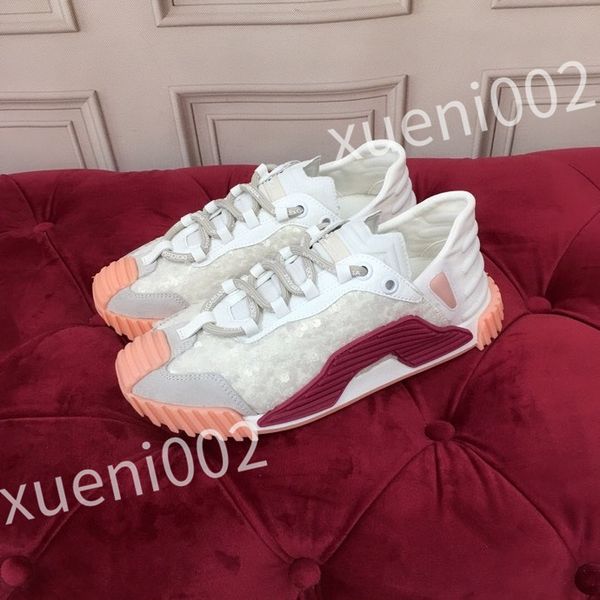 

2023 new luxurys designer flat sneaker trainer casual shoes denim canvas leather white letter fashion platform mens womens low sneakers, Black