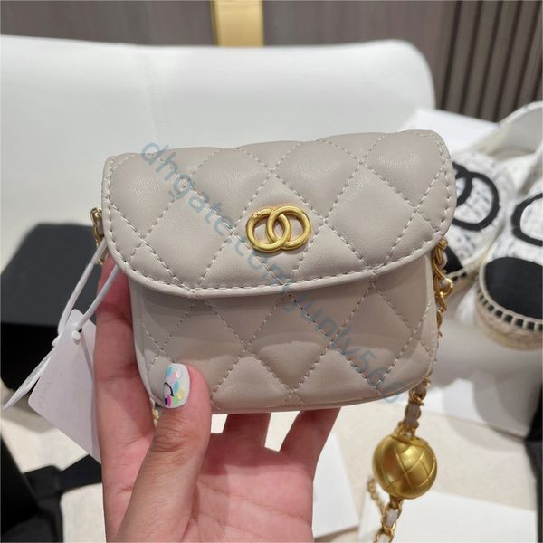 

designer women cosmetic bags chain shoulders bags genuine leather clutch bags prismatic lattice coin purses totes wallet original box