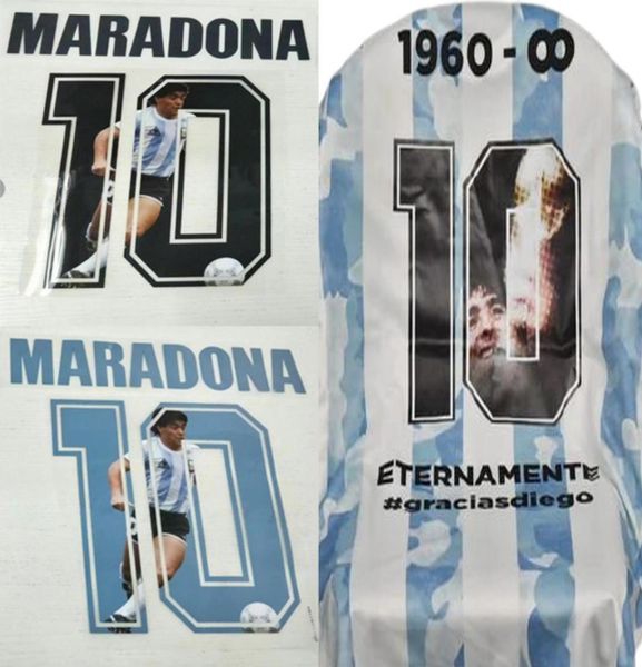 

1986 argentina maradona font 87 88 napoli retro maradon soccer nameset stamping sticker printed letters impressed vintage foot7673904