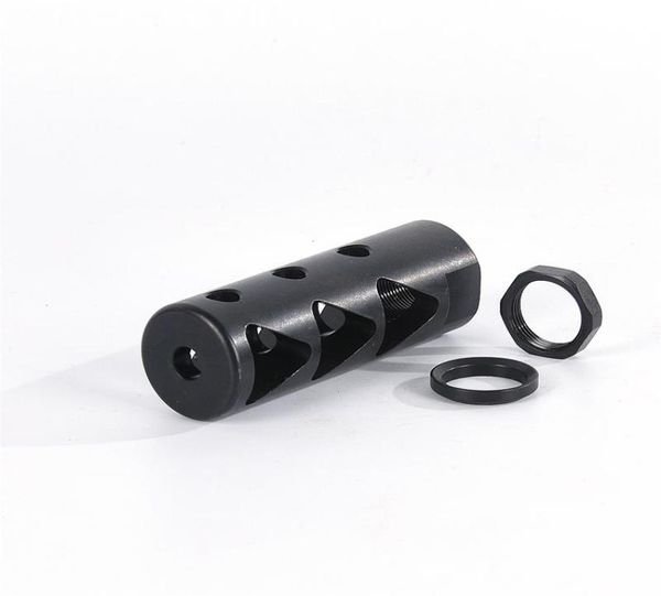 

compensator 58x24 308 762 tridelta muzzle brake with jam nut1542914