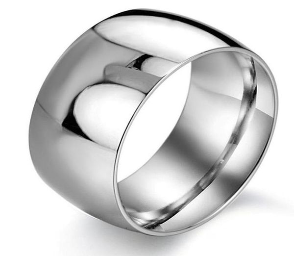 

selling rings stainless steel silver fashion simple wide finger rings for men fashion mens jewelry wedding band new3936842