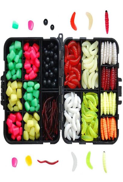 

carp fishing tackle box kit fishing accessories mixed beads soft lures imitation baits carp gear kit261n8603075