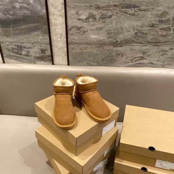 

boots designer womens snow boot australia classic mini men women ankle snows fashion ultra platform maroon reindeer color uggitys advanced d, Black