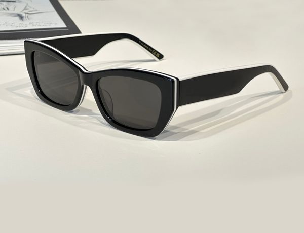 

white black grey cat eye sunglasses women fashion sunglasses summer shades uv400 eyewear vintage glasses sun shades with box