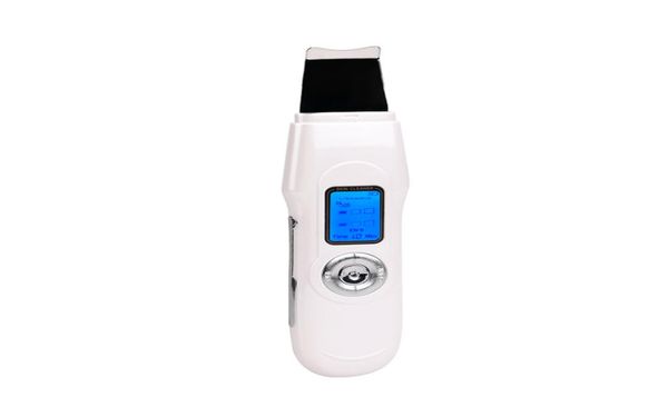 

selling home use rechargeable ultrasonic face skin scrubber for deep cleaner with wireless lcd screen1028663