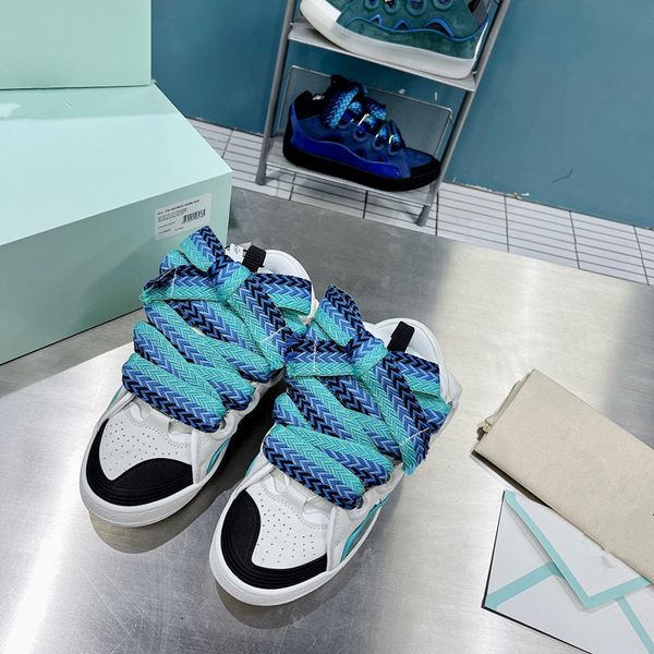 

designer boots luxury casual shoes calfskin shoe womens platform sneakers designers sneaker 0605, Black