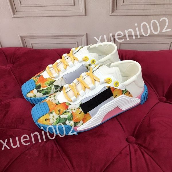 

2023 new luxury designer flat sneaker trainer casual shoes denim canvas leather white letter fashion platform mens womens low sneakers, Black