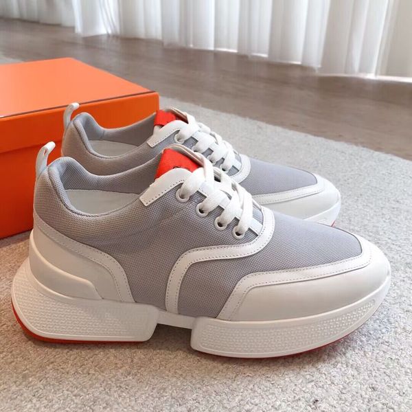

casual shoes summer luxury giga sneaker men calfskin leather ruber sole runner sports graphic design professional party dress excellent walk, Black
