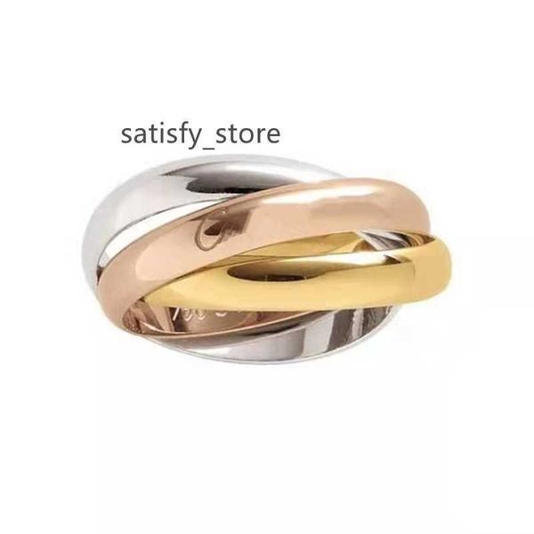 

fashion 3 in 1 designer ring 316l stainless steel rings jewelry for men and women, Silver