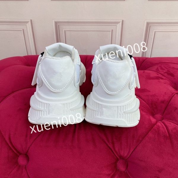 

2023new womens classics brand casual shoes leather lace-up sneaker running trainers letters woman shoes flat printed gym sneakers, Red;white