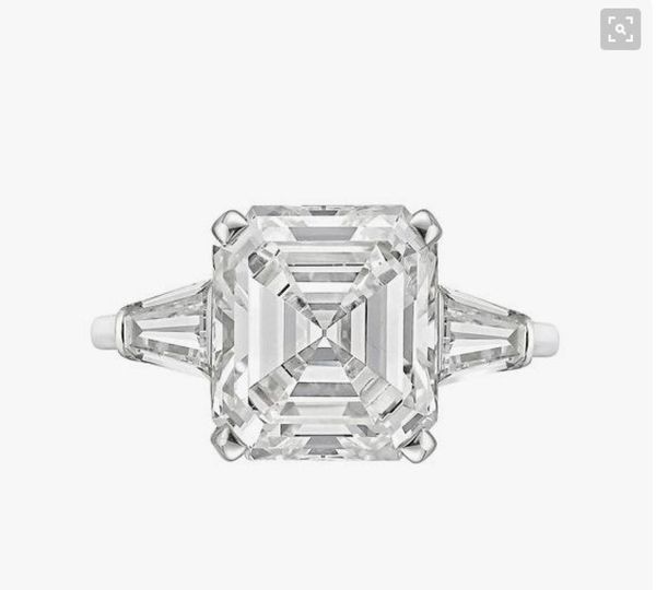 

new real 925 sterling silver luxury asscher cut diamond wedding engagement ring for women silver radiant cut ring jewelry n643212902