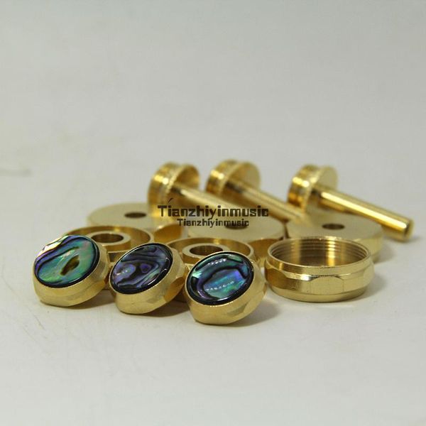 

brass trumpet repair part cover/finger button/stem/bottom valve cap