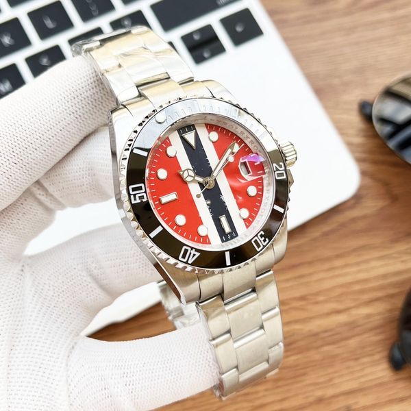 

men's designer watch watches luxury watch ceramic ring mouth scale fully automatic movement mechanical, Slivery;brown