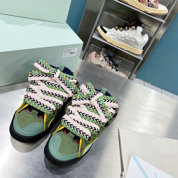 

2023 designer boots woman platform sneaker shoes indentations high sandal slipper shoe canvas classic 0605, Black