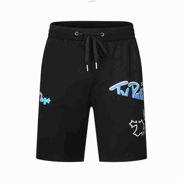 

mens shorts fashion designer letter printed casual sports pants holiday beach shorts available in black and white trapstar short sizes m-3xl, White;black