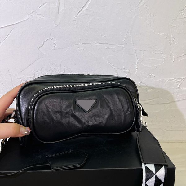

camera bag crossbody bag messenger handbags zipper pocket clutch handbag adjustable shoulder strap genuine leather flap wallet ladies purse
