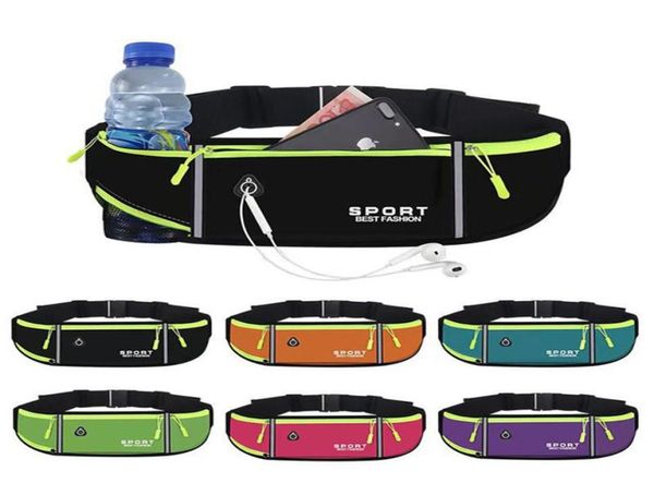 

high elastic outdoor sports waist bag running mobile phone waterproof mini belt storage bags1778052