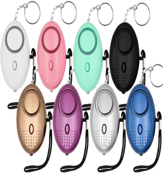 

personal alarm siren 130db keychain with emergency led security protection devices anti attack tool for women girls kids outdoor t4197510
