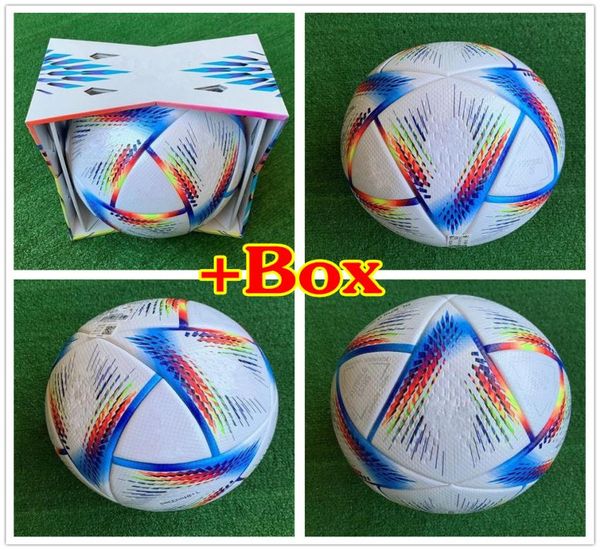 

new world cup 2022 soccer ball size 5 highgrade nice match football ship the balls without air6103433
