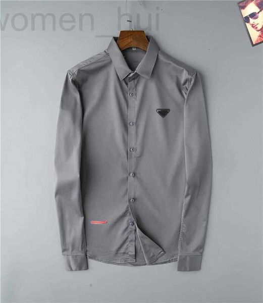 

men's casual shirts designer 2023 professional business short sleeve dress shirt fashion solid color print decorative bphc, White;black