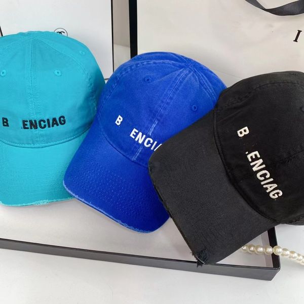 

fashion mens designer hat womens baseball cap celins s fitted hats letter summer snapback sunshade sport embroidery casquette beach luxury h, Blue;gray